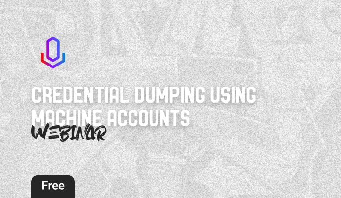 Credential Dumping Using Machine Accounts